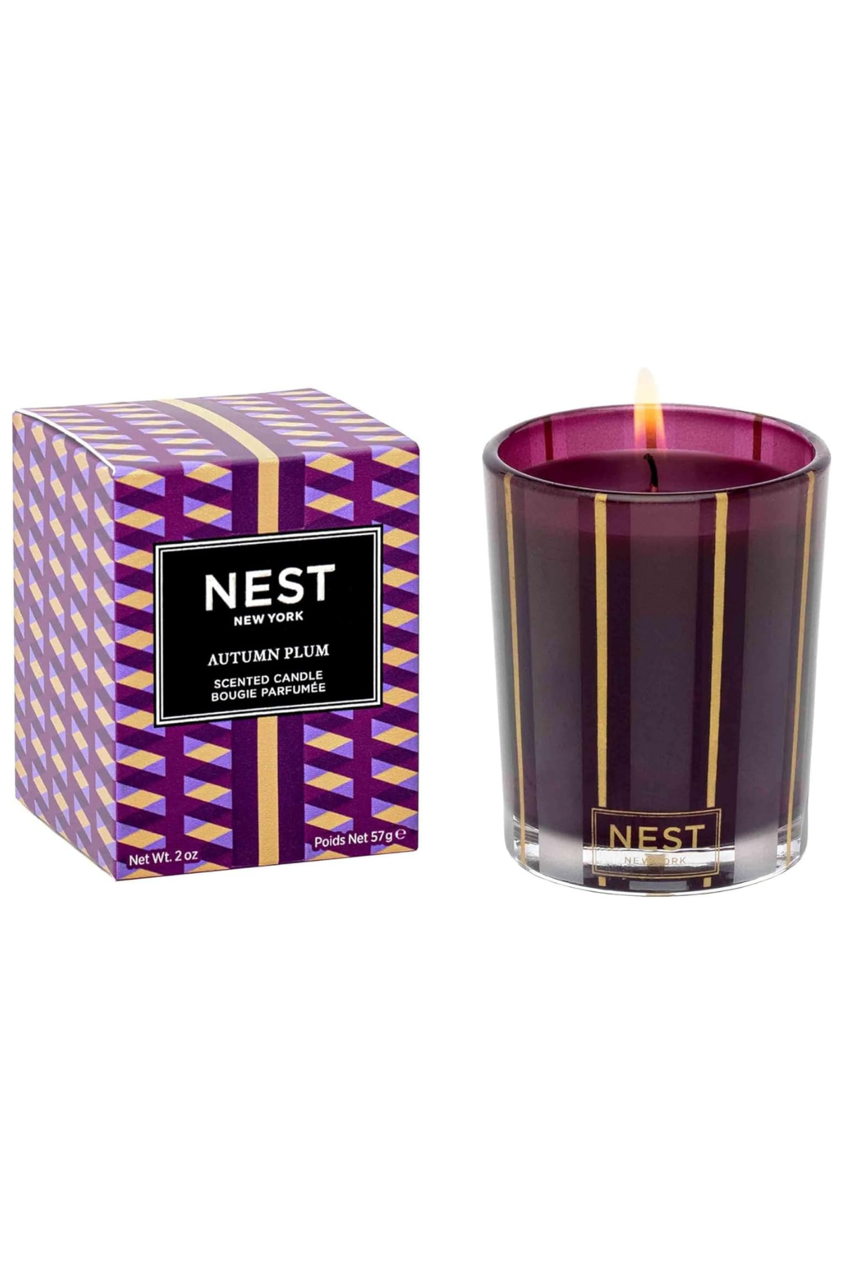 Nest Autumn Plum Votive 2oz Candle Nest