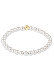 Classic Pearl 5mm Bead Bracelet | enewton enewton