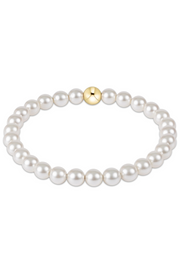 Classic Pearl 6mm Bead Bracelet | enewton enewton