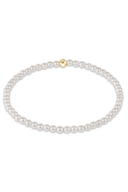 Classic Pearl 3mm Bead Bracelet | enewton enewton
