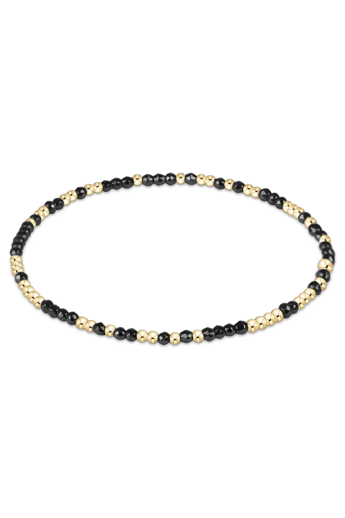 Hope Unwritten Gem 2mm Bead Bracelet Hematite | enewton enewton