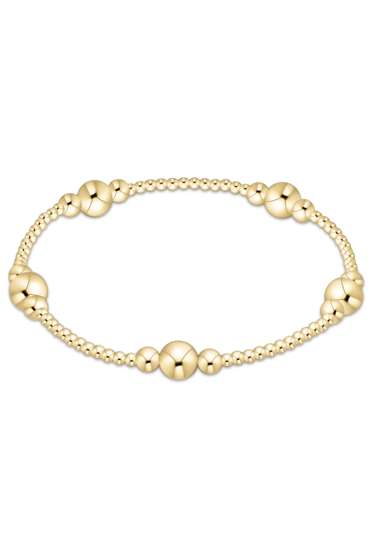 Purpose Gold 6mm Bead Bracelet | enewton enewton