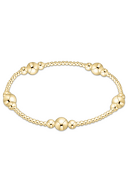 Purpose Gold 6mm Bead Bracelet | enewton enewton