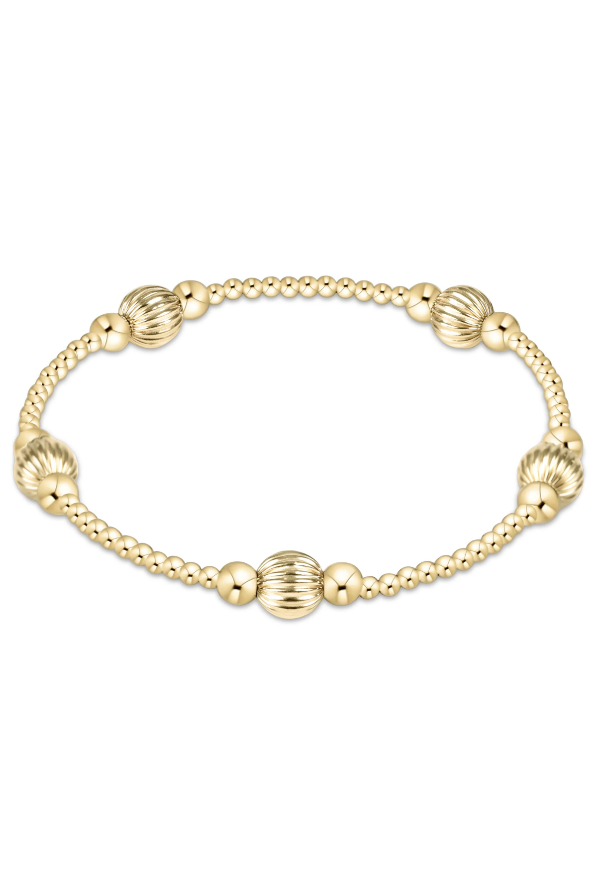 Purpose Dignity 6mm Bead Gold Bracelet | enewton enewton