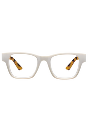 Bernadette Glasses in White/Tokyo Tortoise | Peepers Peepers