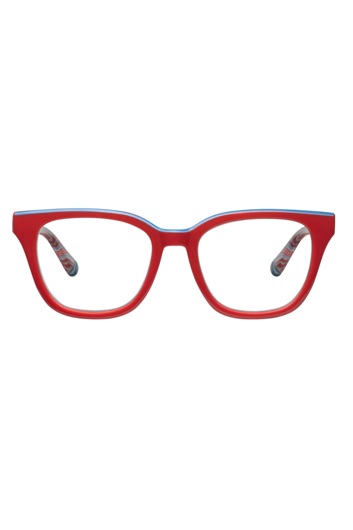 Trapeze Glasses in Red | Peepers Peepers