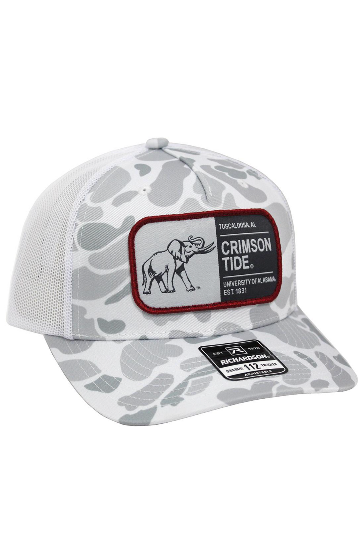 Crimson Tide Patch Trucker Hat on Richardson 112 | Tuskwear Tuskwear Collection