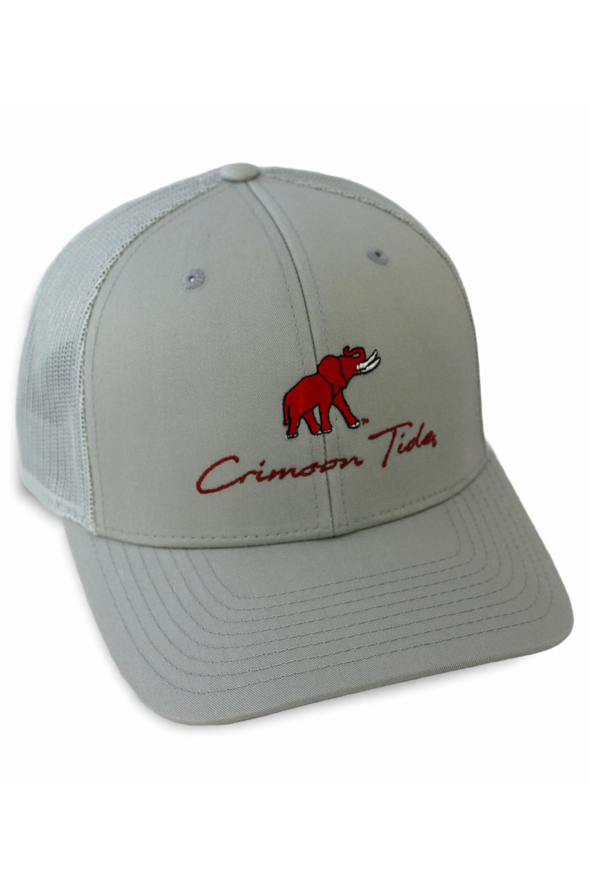 Elephant Crimson Tide Trucker Hat on a Richardson 112 | Tuskwear Tuskwear Collection
