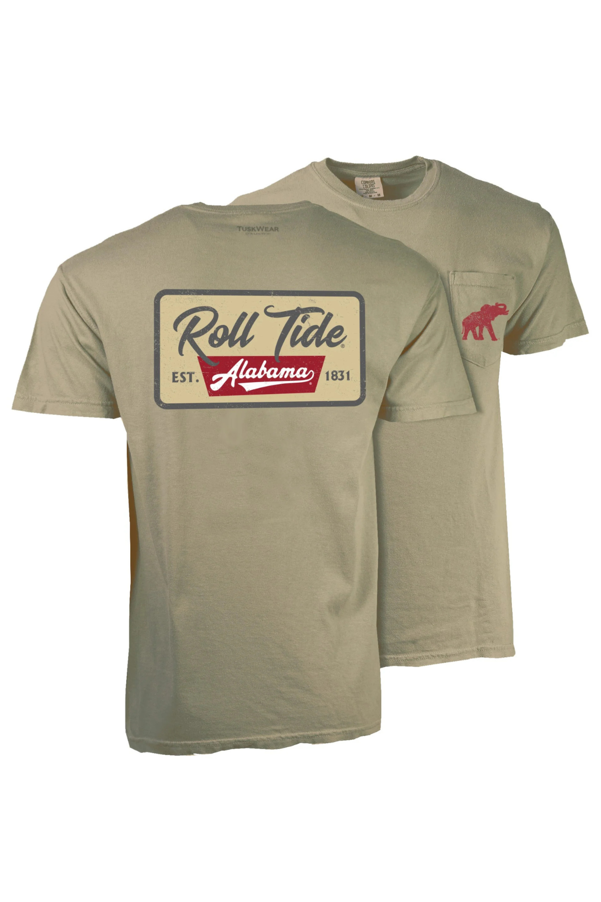 Roll Tide Alabama Tee Short Sleeve T-Shirt | Tuskwear Tuskwear Collection