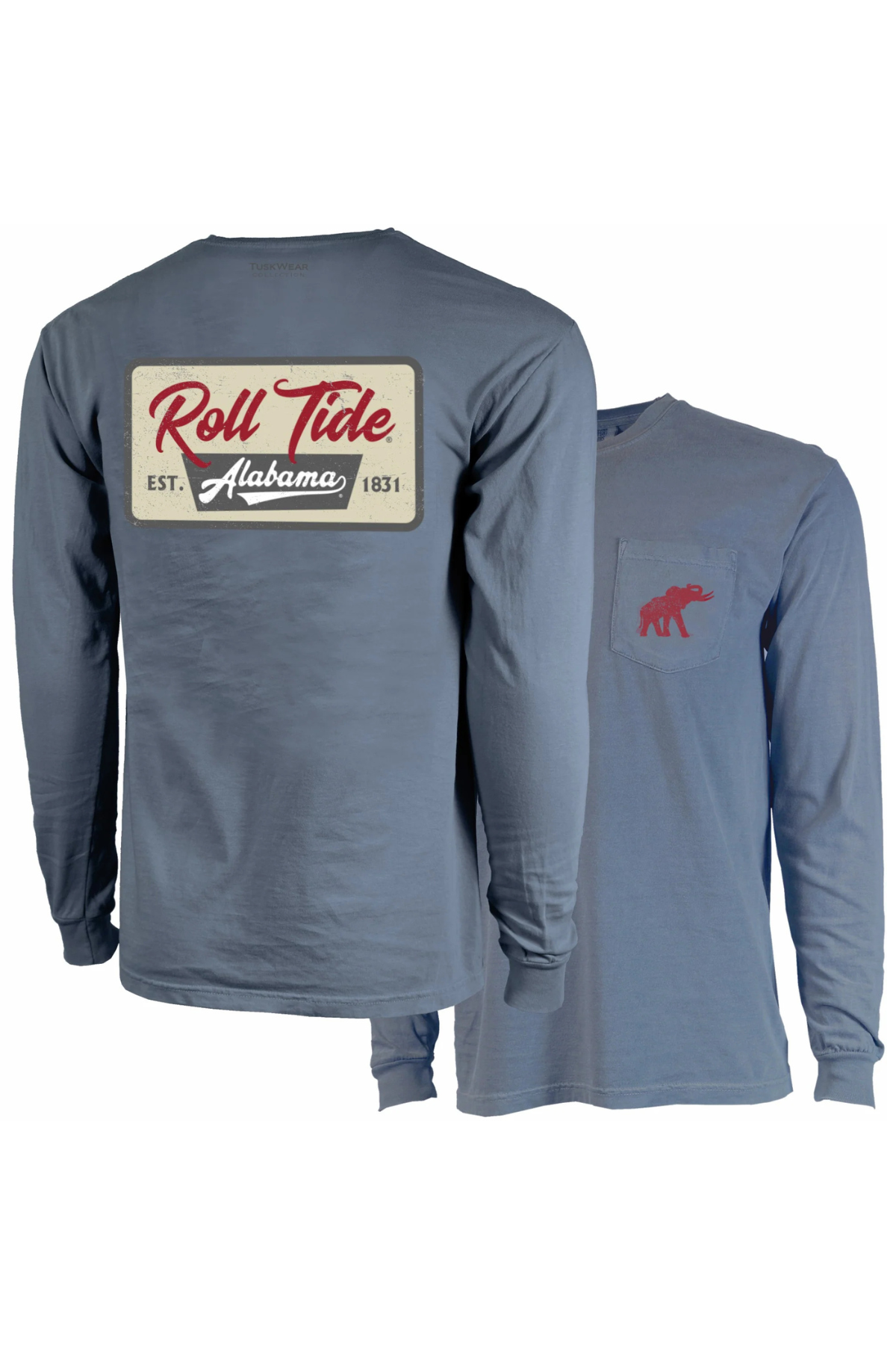 Roll Tide Alabama Tee Long Sleeve T-Shirt | Tuskwear Tuskwear Collection