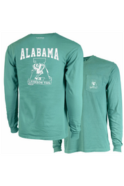 Alabama Vintage A Long Sleeve T-Shirt | Tuskwear Tuskwear Collection