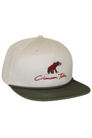 Elephant Crimson Tide Embroidery on Lost Hat Goat Rope | Tuskwear Tuskwear Collection