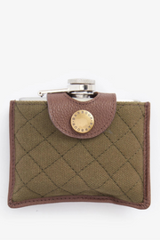 Padbury Quilted Hip Flask Barbour