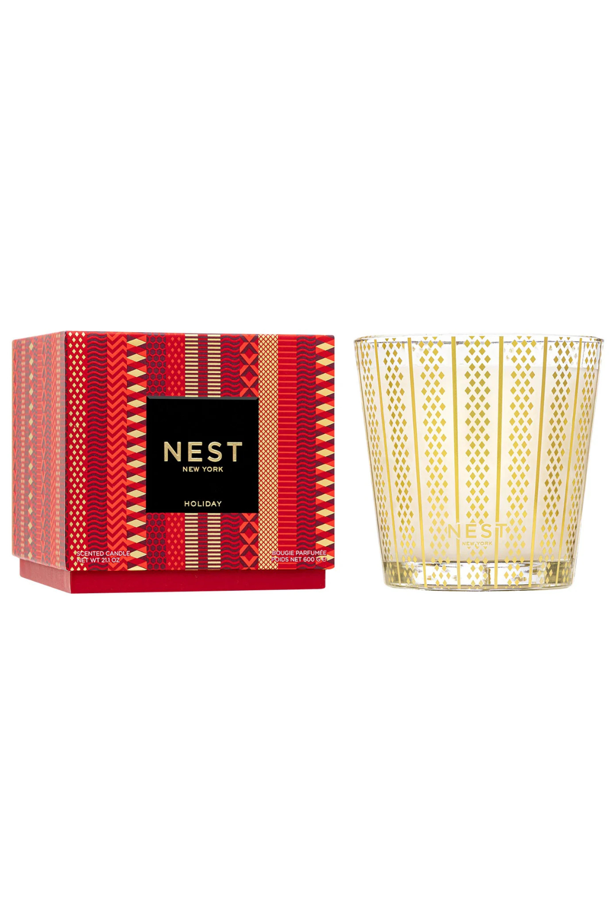 Nest Holiday 21.2oz 3-Wick Candle Nest