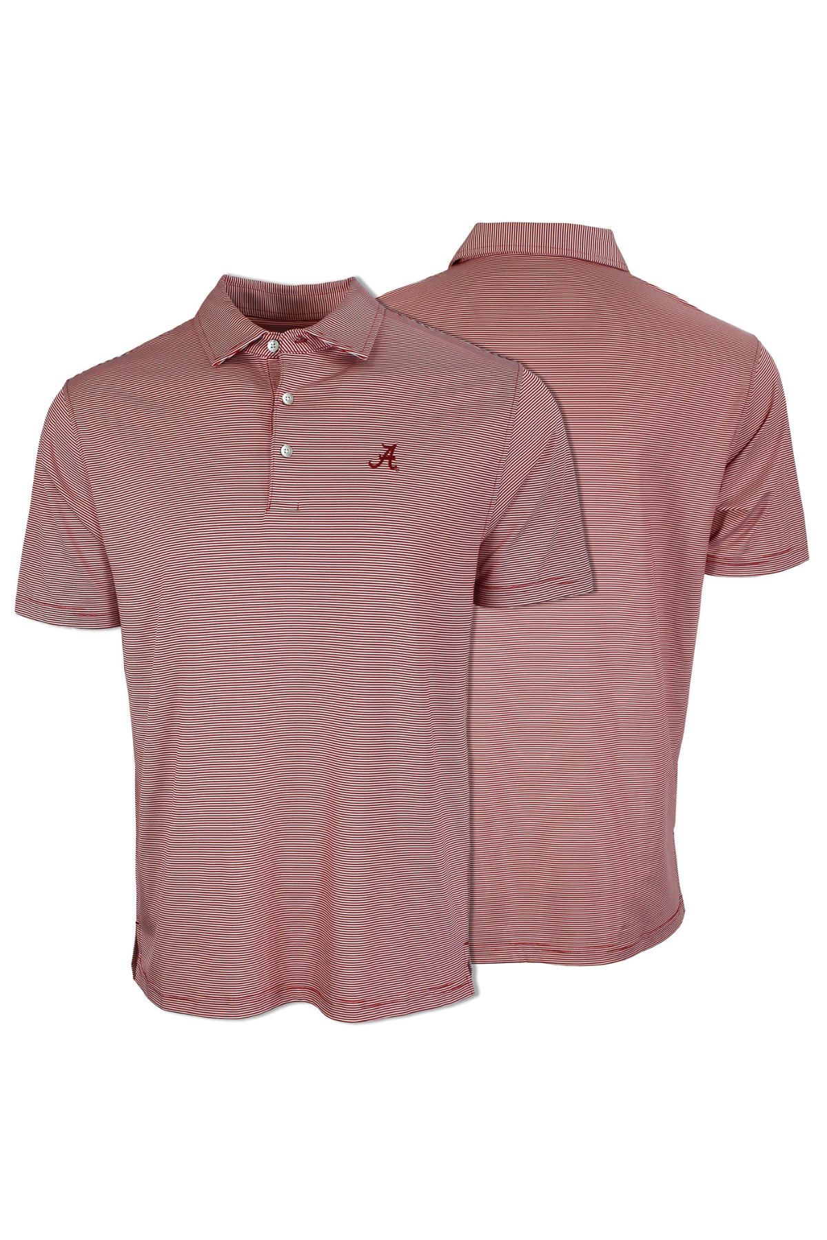 Luxury Stripe Script "A" Polo | Tuskwear Tuskwear Collection