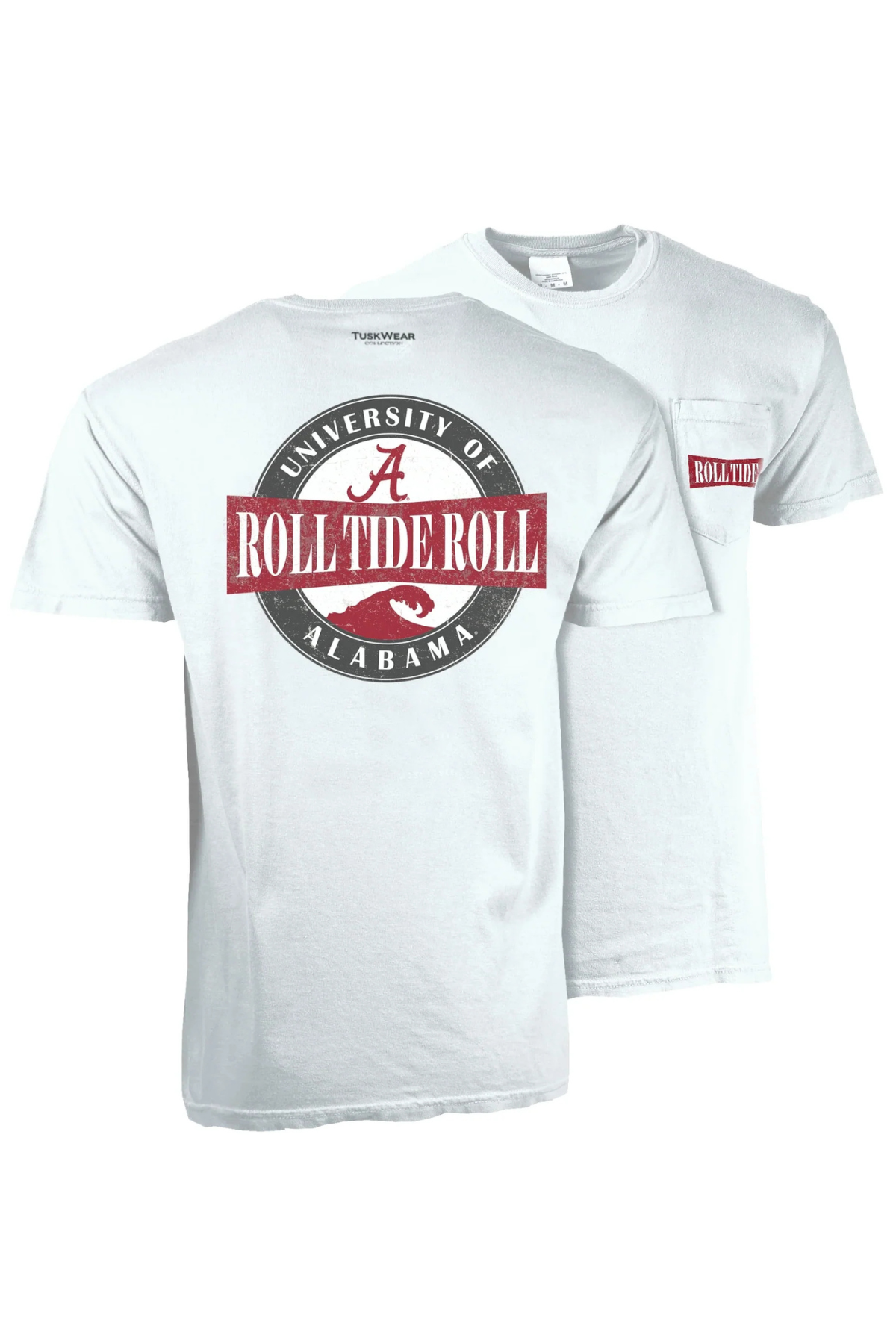 Roll Tide Roll Wave Tee - Short Sleeve Tuskwear Collection