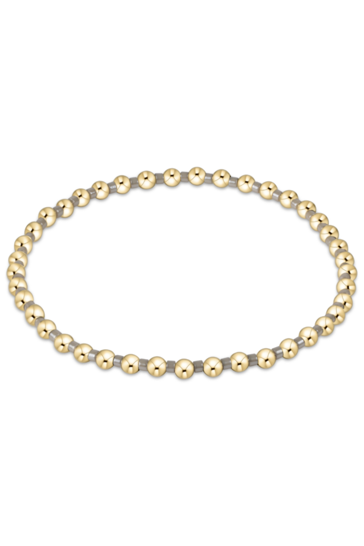 Hope Grateful 2mm Bead Bracelet - Milkshake | enewton enewton