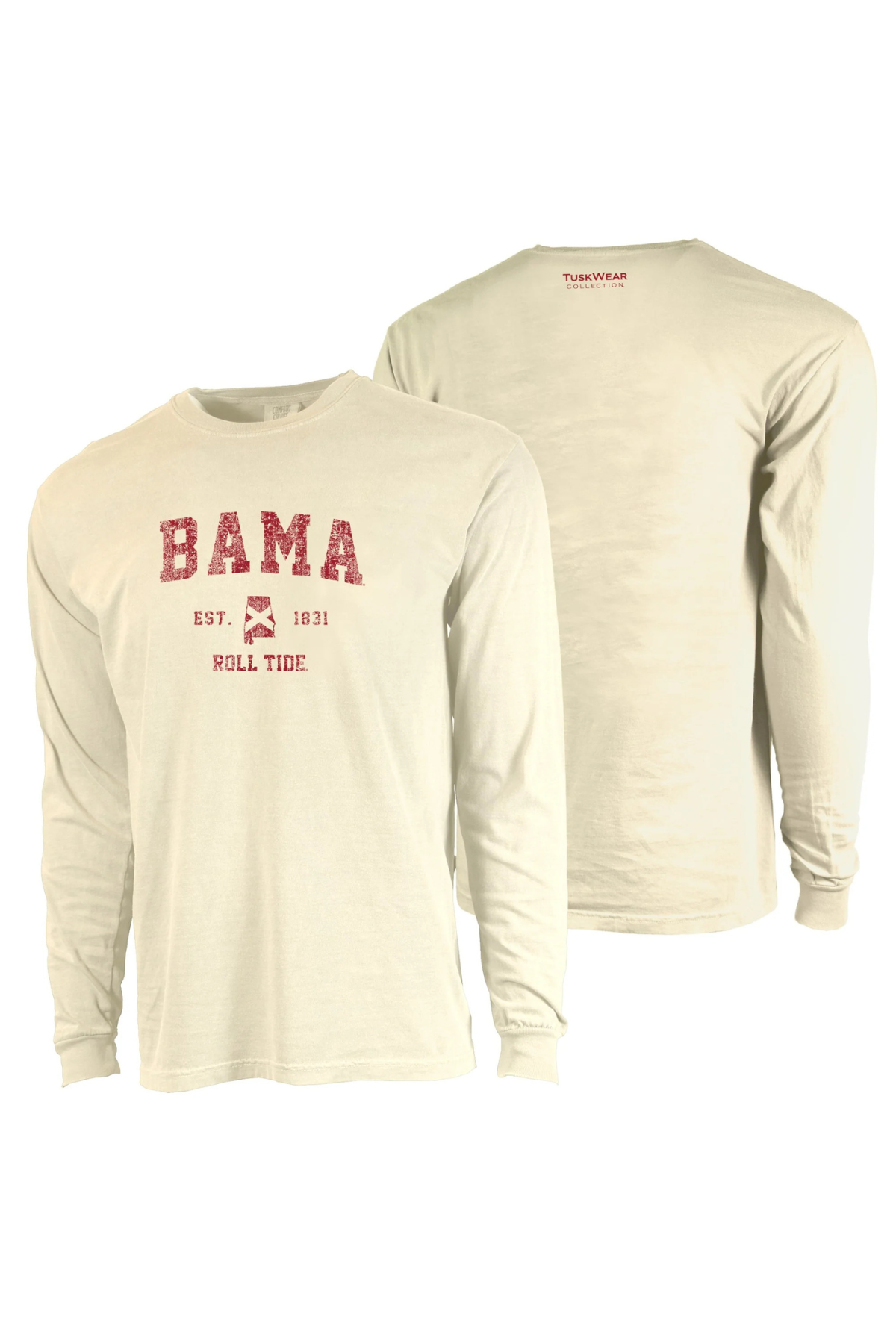 Bama State Single Long Sleeve Tee | Tuskwear Tuskwear Collection