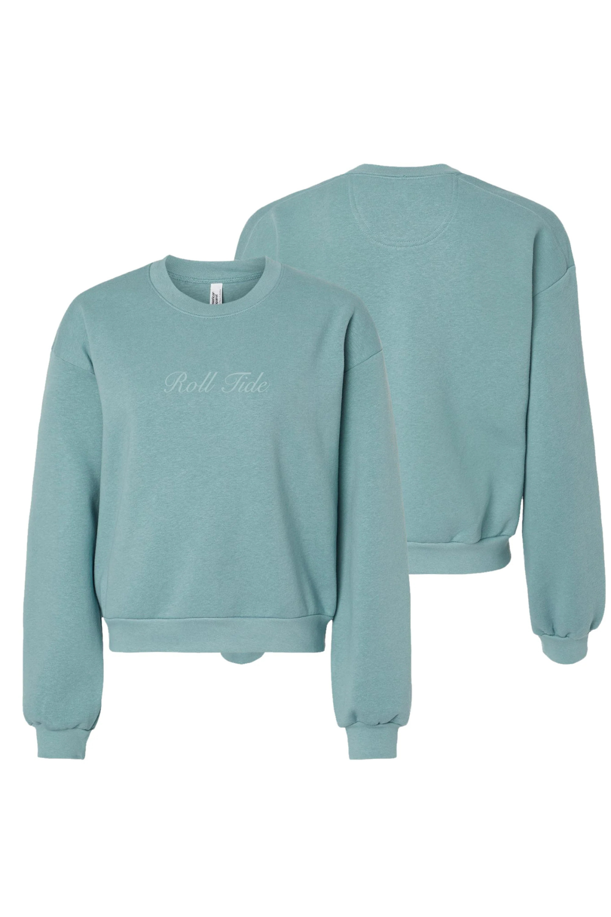 Tonal Roll Tide Cropped Sweatshirt | Tuskwear Tuskwear Collection