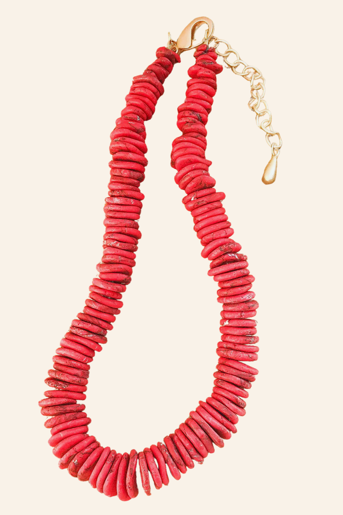 Gemstone Heishi Disc Necklace Virtue Jewelry