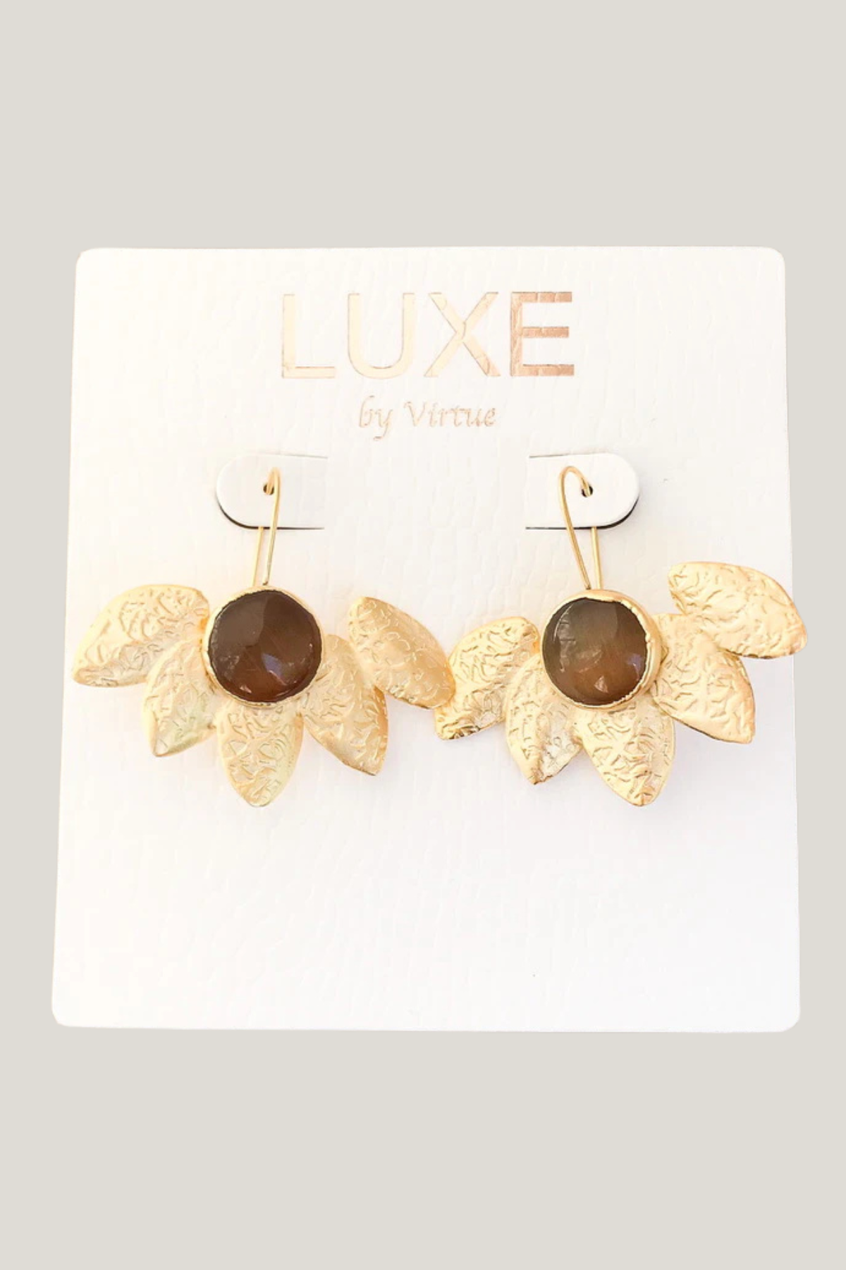 Hayden Flower Drop Earrings Virtue Jewelry
