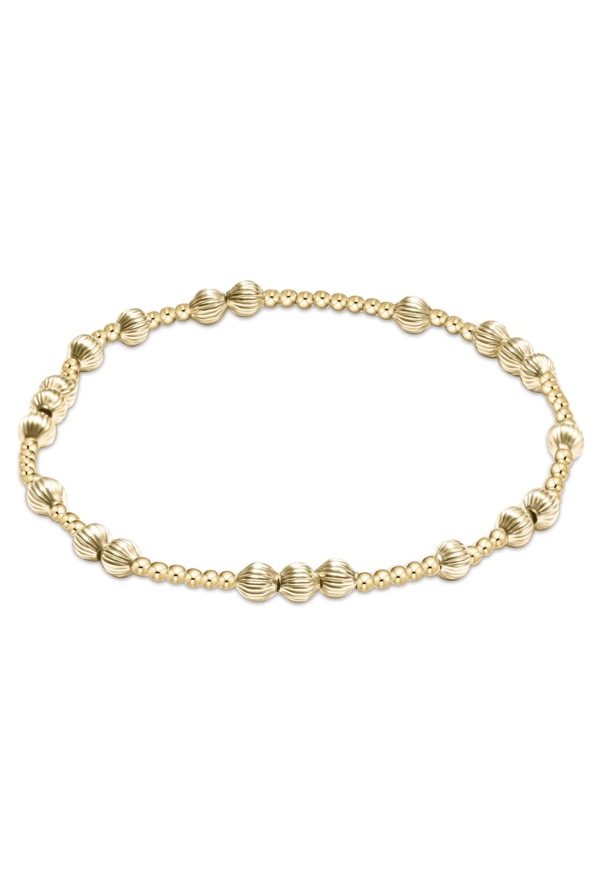 Hope Unwritten Dignity 4mm Bead Bracelet - Gold | enewton enewton