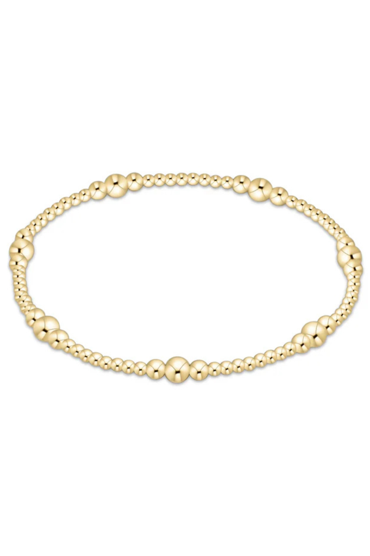 Purpose Gold 4mm Bead Bracelet | enewton enewton