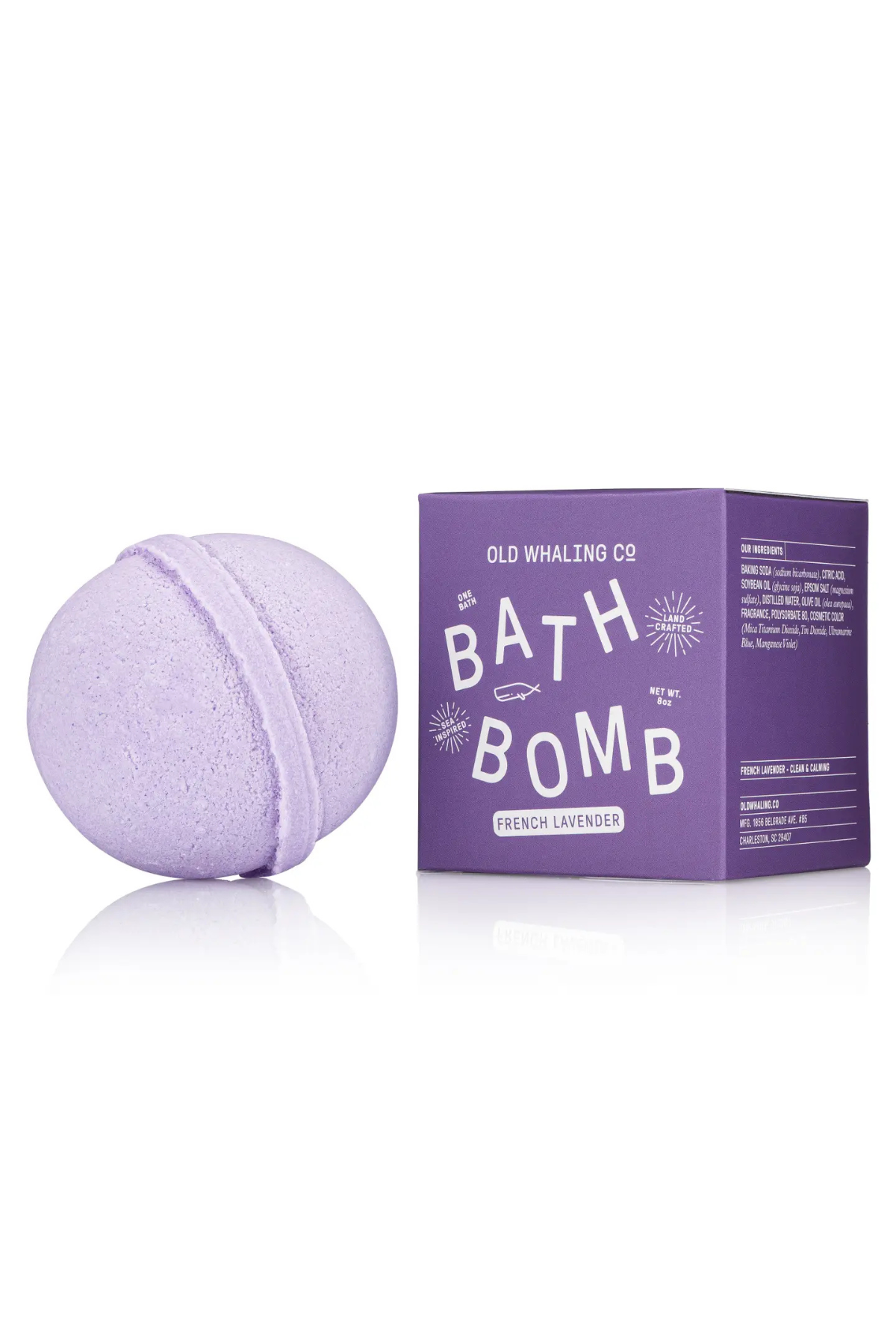 French Lavender Bath Bomb Old Whaling Company