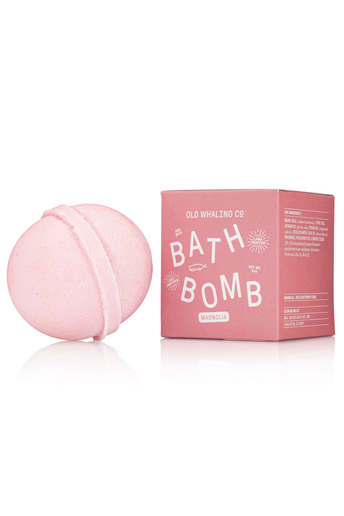 Magnolia Bath Bomb Old Whaling Company
