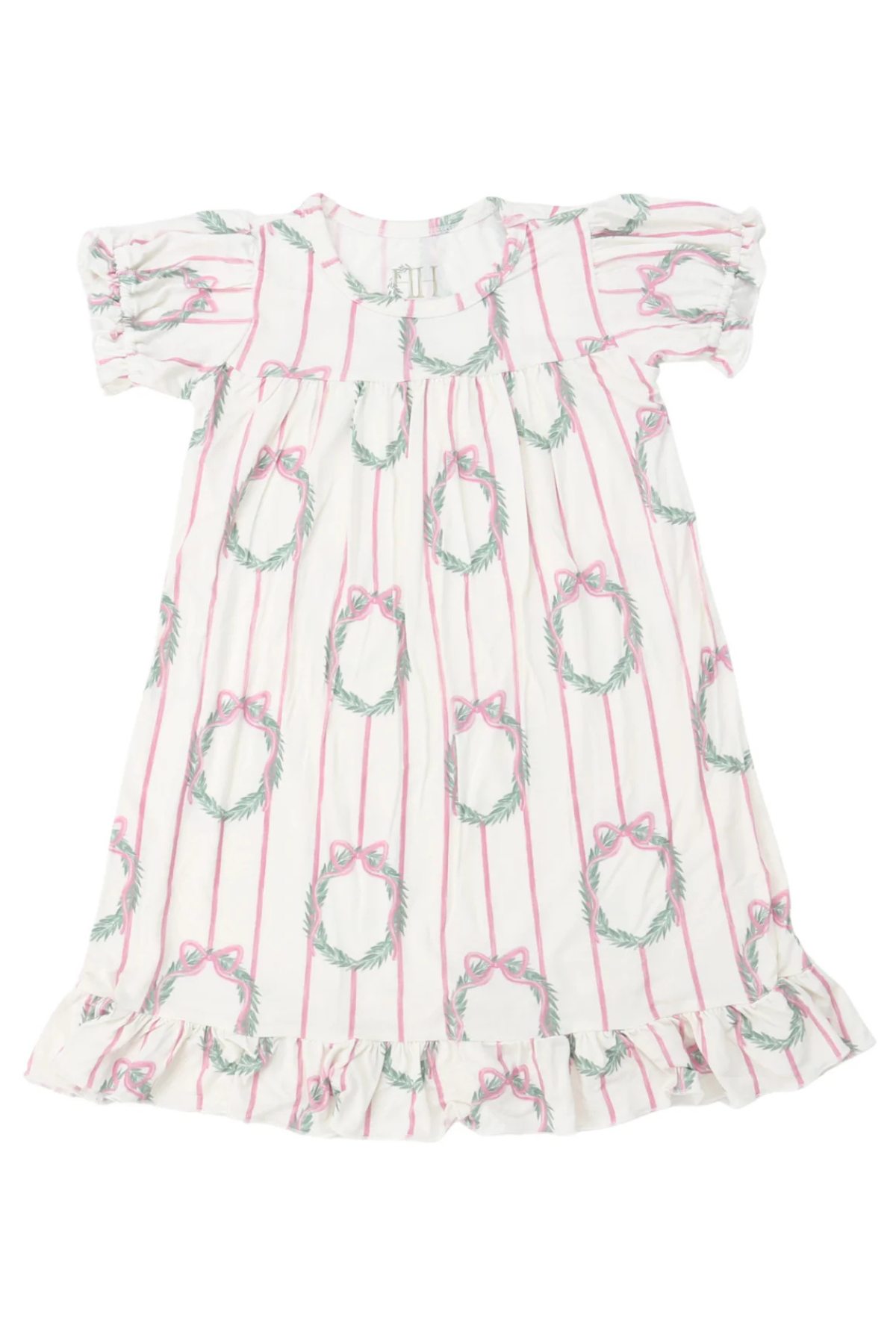 Girls Sugarplum Wreath Nightgown Hamner Hill