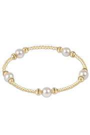 Purpose Pearl 6mm Bead Bracelet - Dignity | enewton enewton