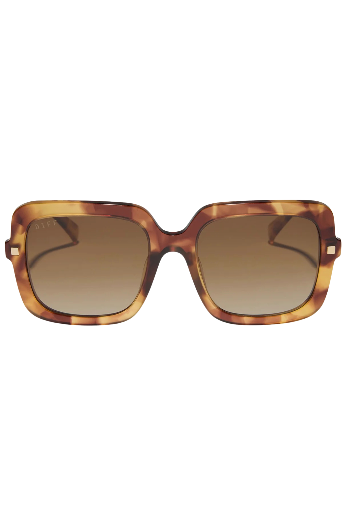 Sandra Square Sunglasses Gradient Polarized | Diff Eyewear