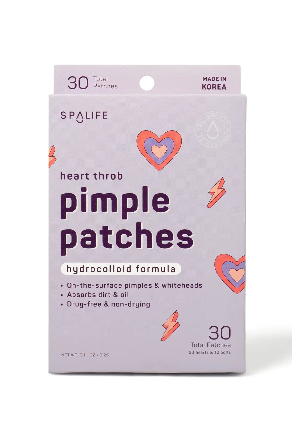 Valentines' Day Heart Throb Hydrocolloid Pimple Patches