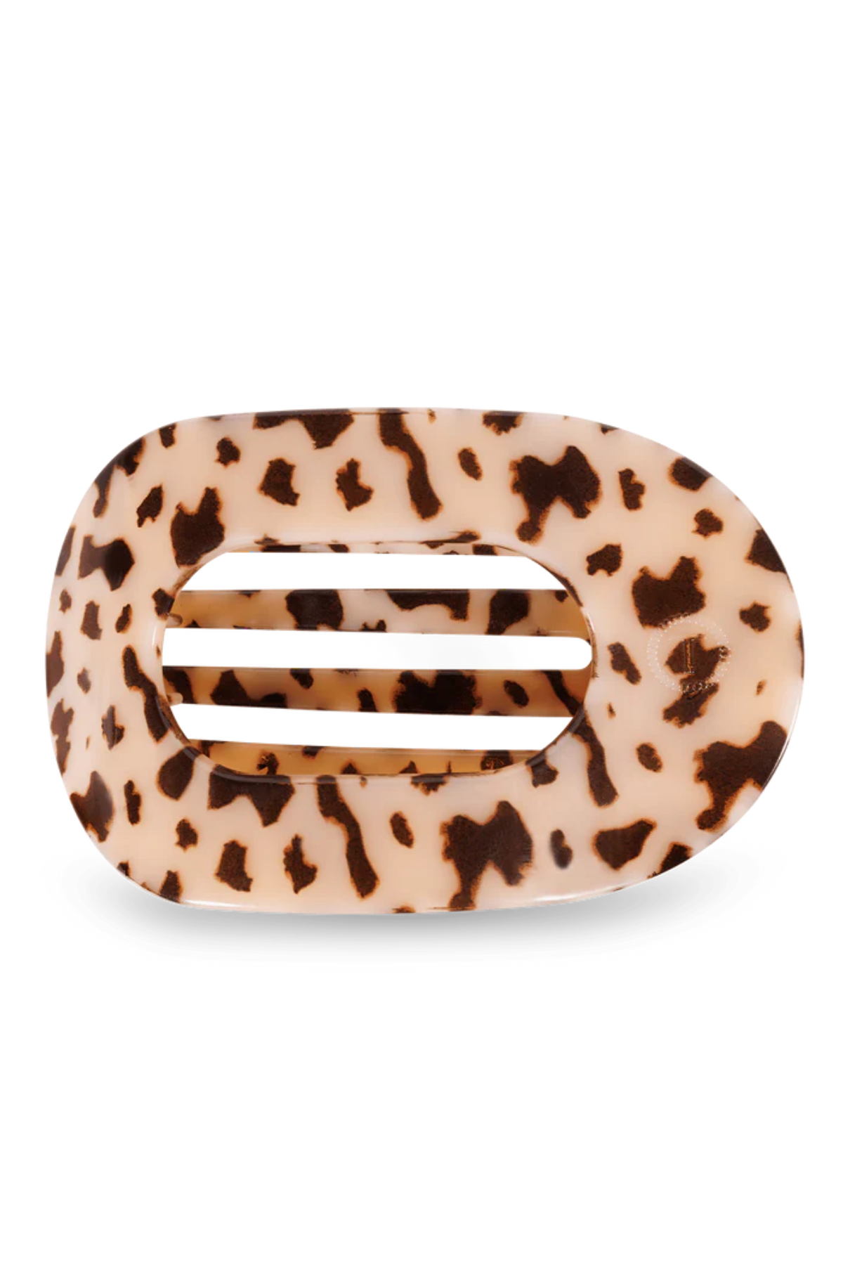 Large Flat Round Hair Clip