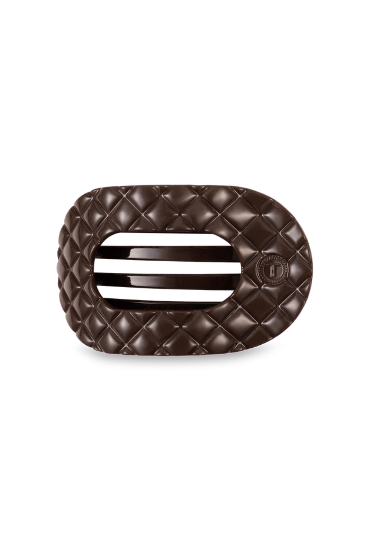 Small Flat Round Hair Clip