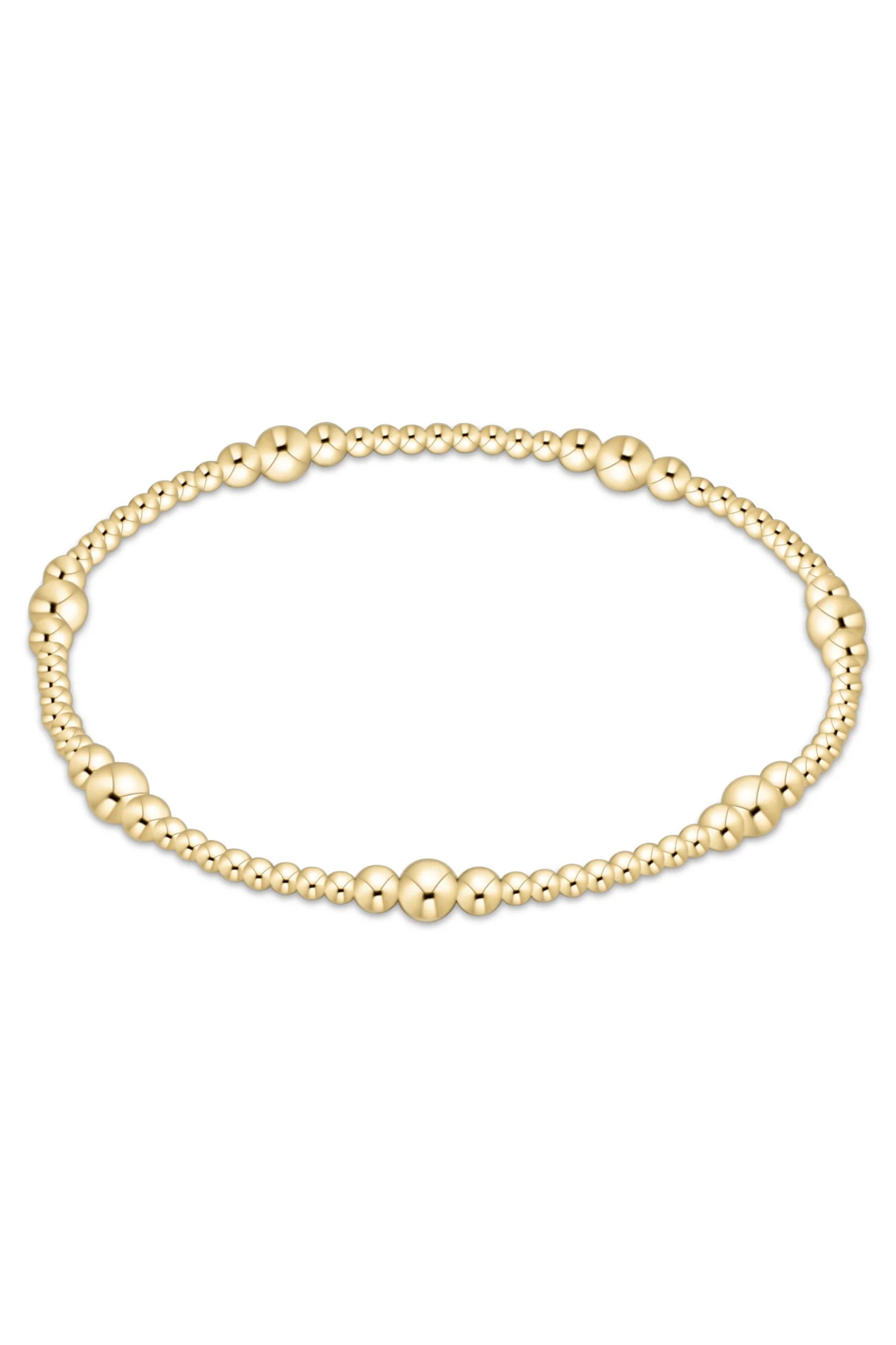 Purpose Gold 4mm Bead Bracelet | enewton enewton