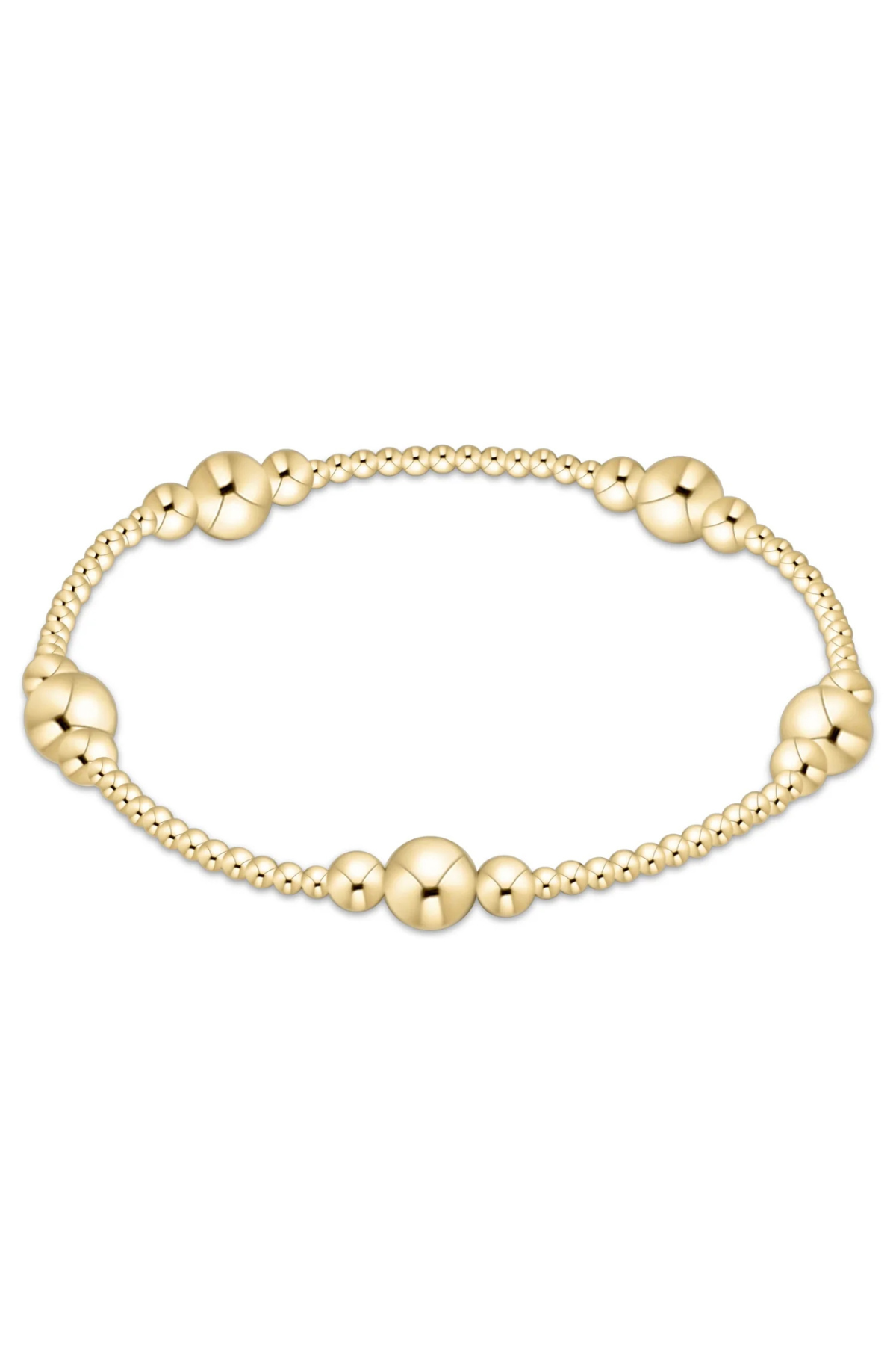Purpose Gold 6mm Bead Bracelet | enewton enewton