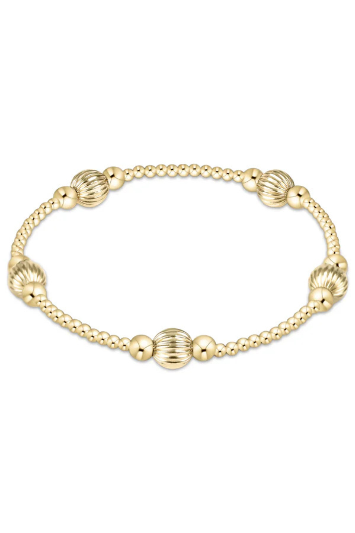 Purpose Dignity 6mm Bead Bracelet - Gold | enewton enewton