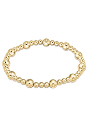 Extends Classic Sincerity 6mm Bead Bracelet - Gold | enewton enewton