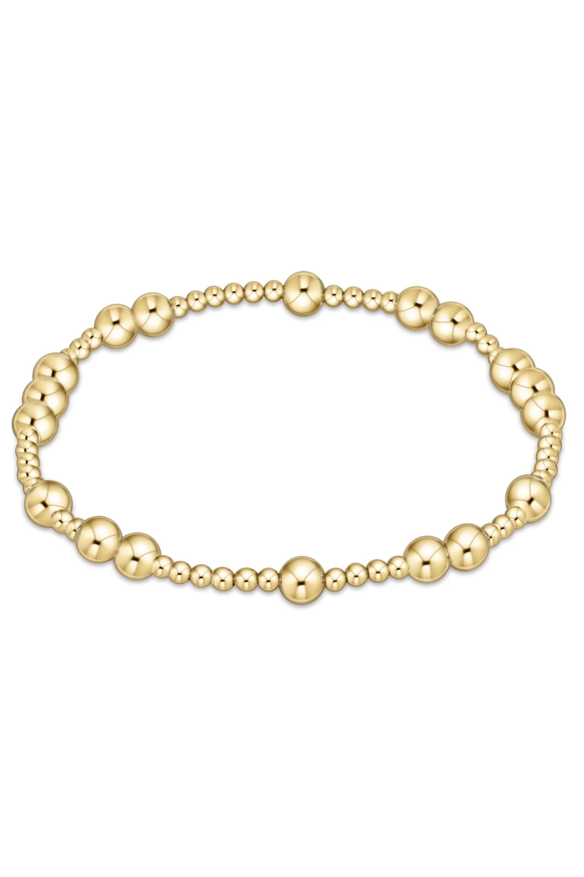 Extends Hope Unwritten 5mm Bead Bracelet - Gold | enewton enewton