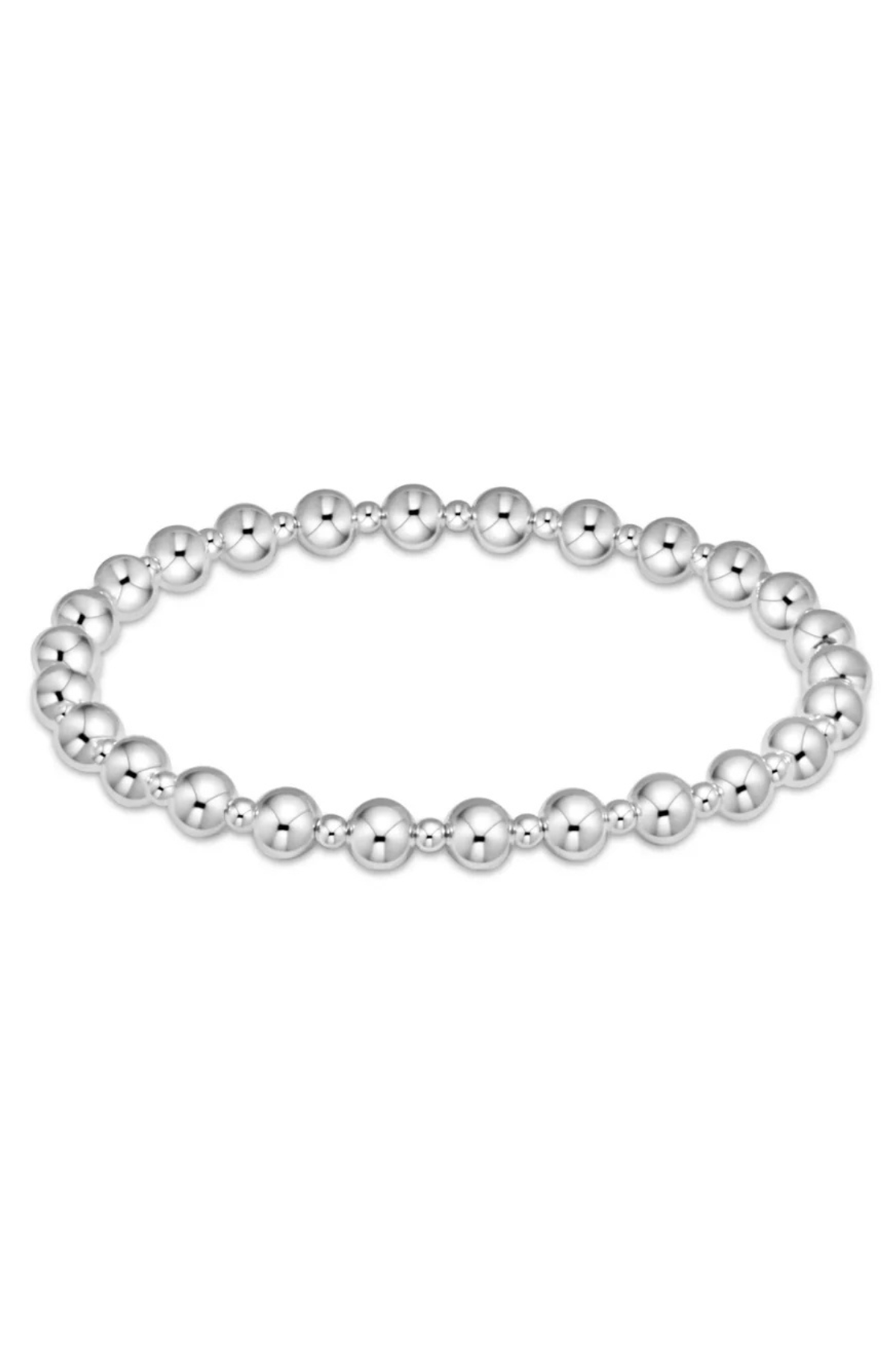 Extends Classic Grateful 5mm Bead Bracelet - Sterling | enewton enewton