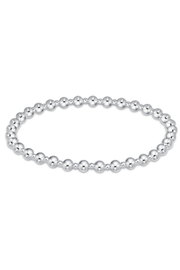 Classic Grateful 4mm Bead Bracelet - Sterling | enewton enewton