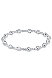 Classic Sincerity Pattern 5mm Bead Bracelet - Sterling | enewton enewton