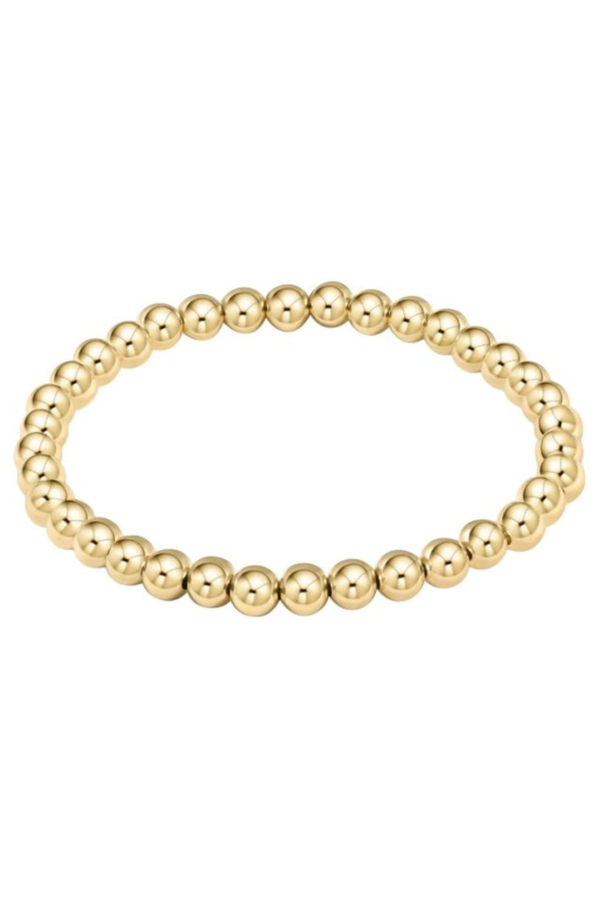 Classic Gold 5mm Bead Bracelet | enewton enewton