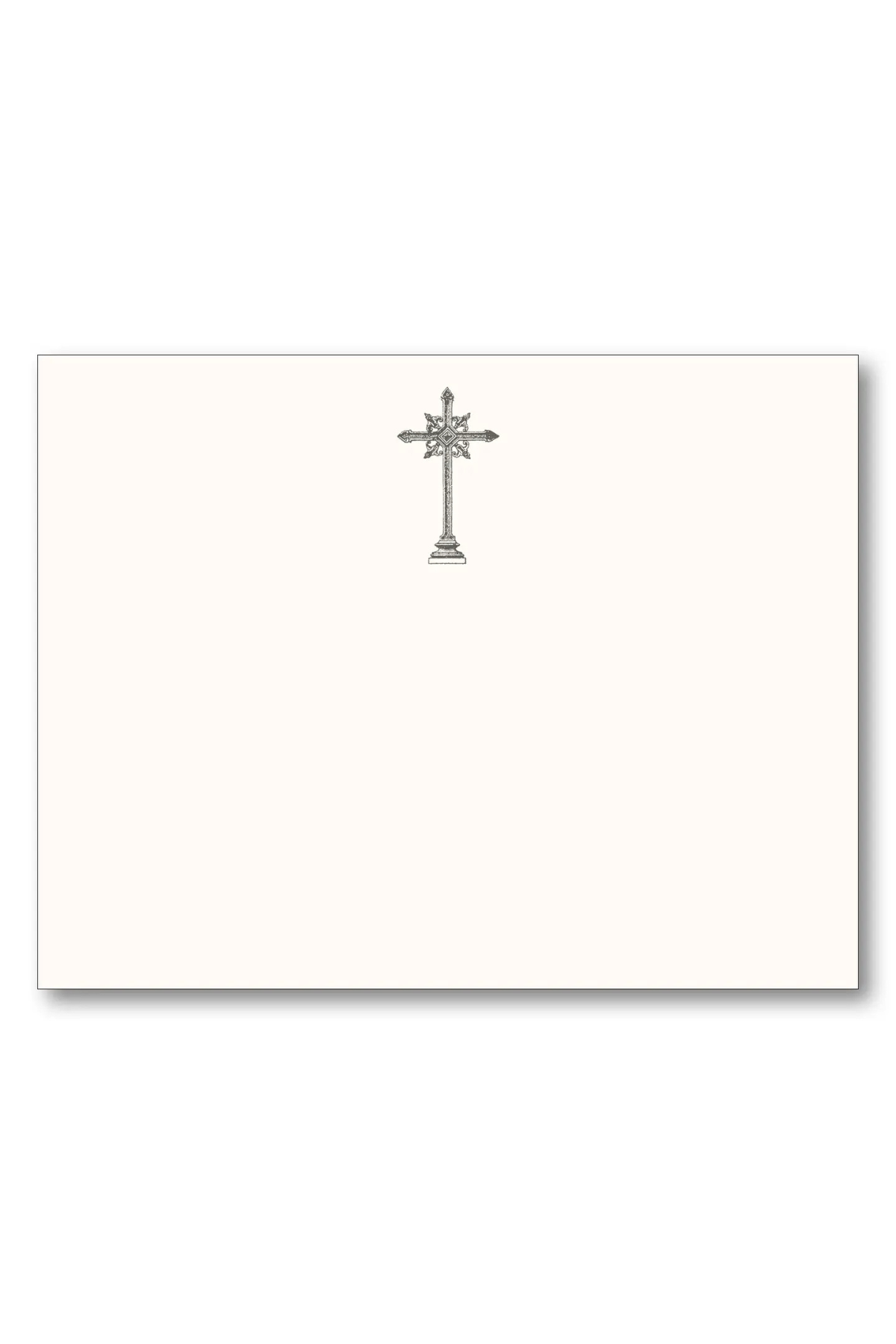 Vintage Cross Flat Card Maison de Papier