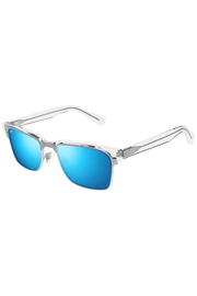 Kawika Polarized Sunglasses in Crystal/Blue Hawaii | Maui Jim Maui Jim