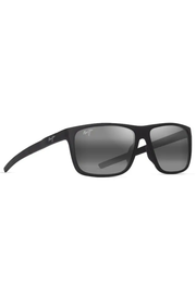 Lehopulu Polarized Sunglasses in Matte Black/Grey | Maui Jim Maui Jim