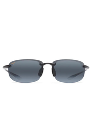 Ho'okipa Polarized Sunglasses in Shiny Black/Grey | Maui Jim Maui Jim