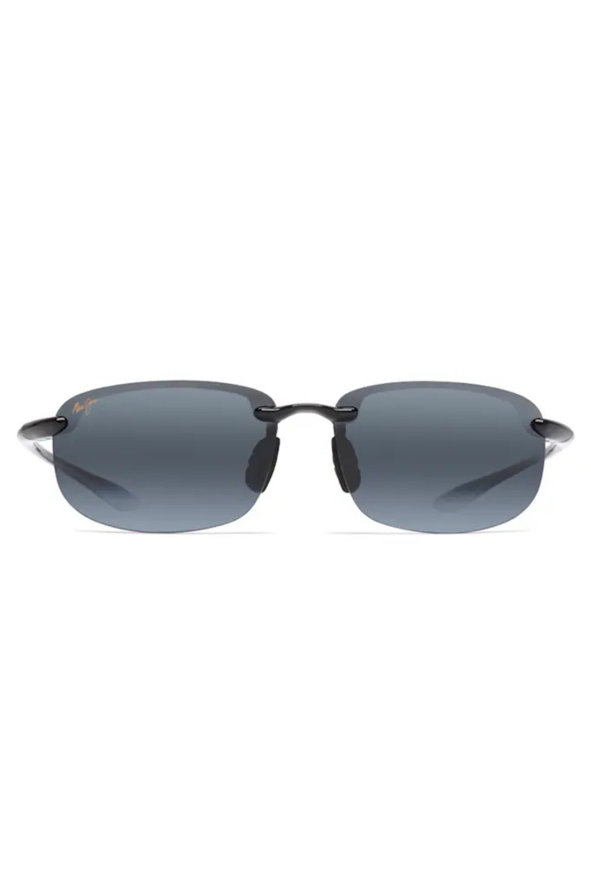 Ho'okipa Polarized Sunglasses in Shiny Black/Grey | Maui Jim Maui Jim