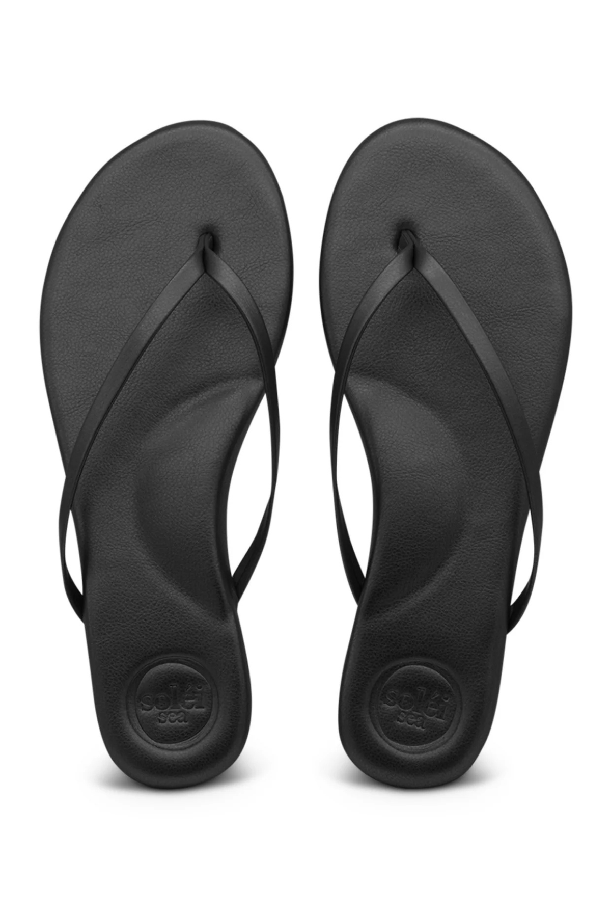 Indie Patent Flip Flops Solei Sea